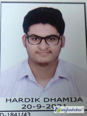 Home Tutor Hardik Dhami 110015 T43582c8339a3b3